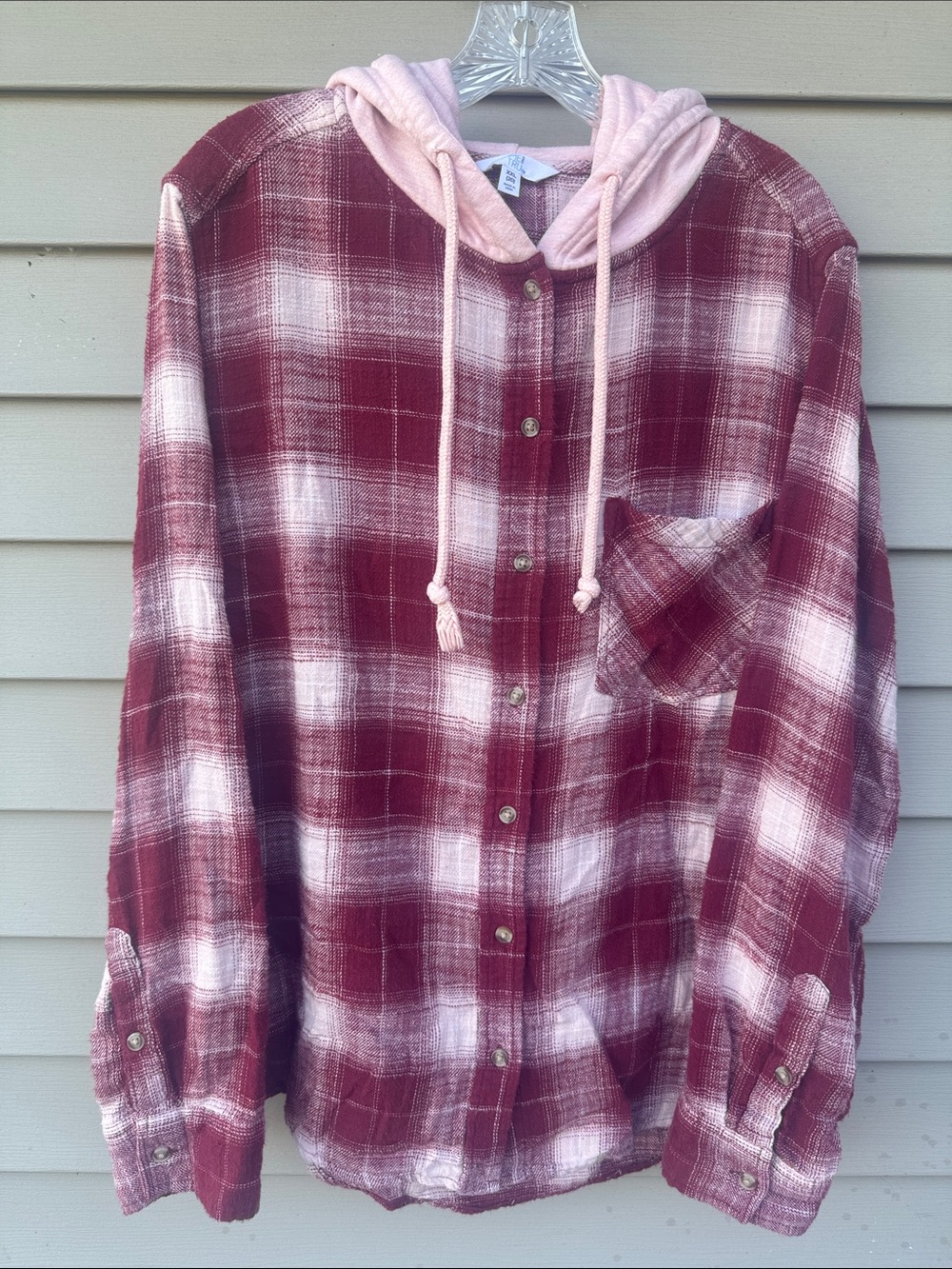 Hooded flannel
